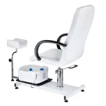 Fotel do pedicure z masażerem stóp BW-100 biały - 2