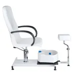 Fotel do pedicure z masażerem stóp BW-100 biały - 7