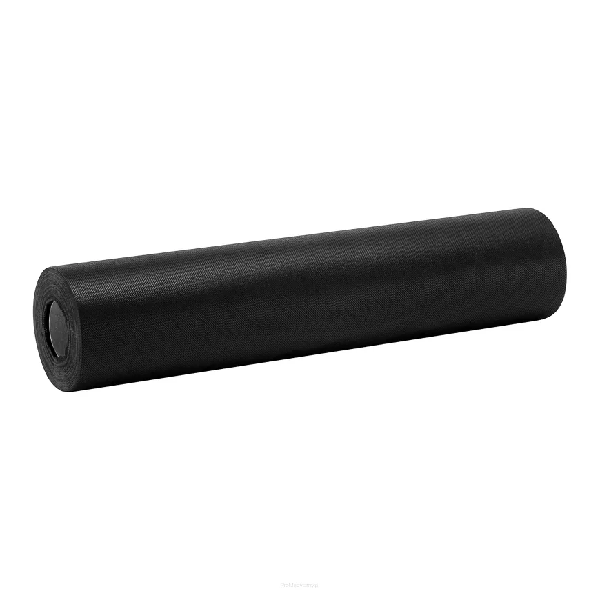 Jednorazowy podkład medyczny flizelinowy 80cm x 50m czarny 40g