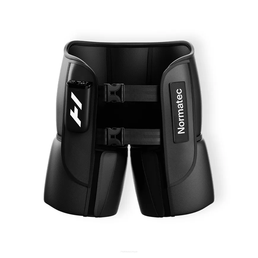 Normatec Premier Hips - kompresyjne spodenki do regeneracji ud, bioder i dolnej części pleców