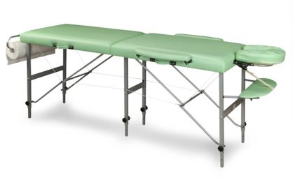 Stół składany do masażu TRIS (aluminium)
