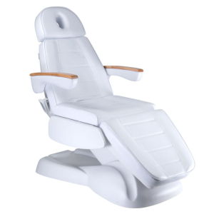 Fotel kosmetyczny elektryczny LUX BW-273B-2 Biały