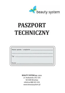 Przegląd zerowy + założenie paszportu technicznego
