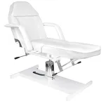 Fotel kosmetyczny hydrauliczny Basic 210 biały - 4