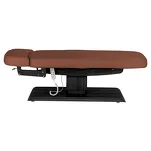 Leżanka SPA Sillon Relax brązowa z czarną podstawą - 5