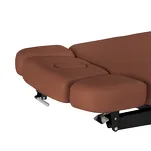 Leżanka SPA Sillon Relax brązowa z czarną podstawą - 13