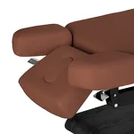Leżanka SPA Sillon Relax brązowa z czarną podstawą - 14