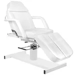 Fotel kosmetyczny hydrauliczny A 210C pedi biały - 2