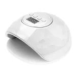 Lampa UV LED Shiny 86W biała/srebrna perła - 2