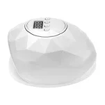 Lampa UV LED Shiny 86W biała/srebrna perła - 5