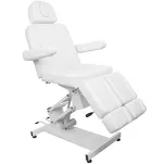 Fotel kosmetyczny do pedicure elektryczny Azzurro 706 1 silnik biały V1 - 2