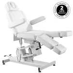 Fotel kosmetyczny do pedicure elektryczny Azzurro 706 1 silnik biały V1 - 3