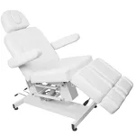 Fotel kosmetyczny do pedicure elektryczny Azzurro 706 1 silnik biały V1 - 7