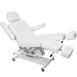 Fotel kosmetyczny do pedicure elektryczny Azzurro 706 1 silnik biały V1 - 8