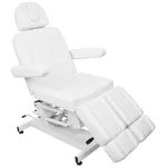 Fotel kosmetyczny do pedicure elektryczny Azzurro 706 1 silnik biały V1 - 10