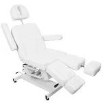 Fotel kosmetyczny do pedicure elektryczny Azzurro 706 1 silnik biały V1 - 11