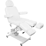 Fotel kosmetyczny do pedicure elektryczny Azzurro 706 1 silnik biały V1 - 12