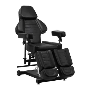 Fotel hydrauliczny do tatuażu Pro Ink 601A czarny