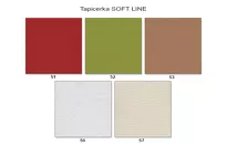 Dostępne kolory tapicerki Soft Line
