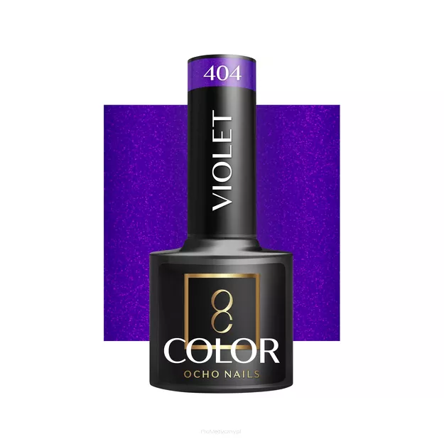 OCHO NAILS Lakier hybrydowy violet 404 -5 g