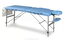 Stół składany do masażu DOPLO (aluminium)