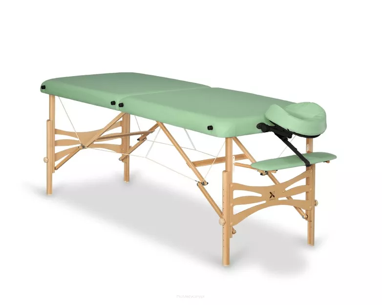 Składany stół do masażu Panda z wyposażeniem dodatkowym 