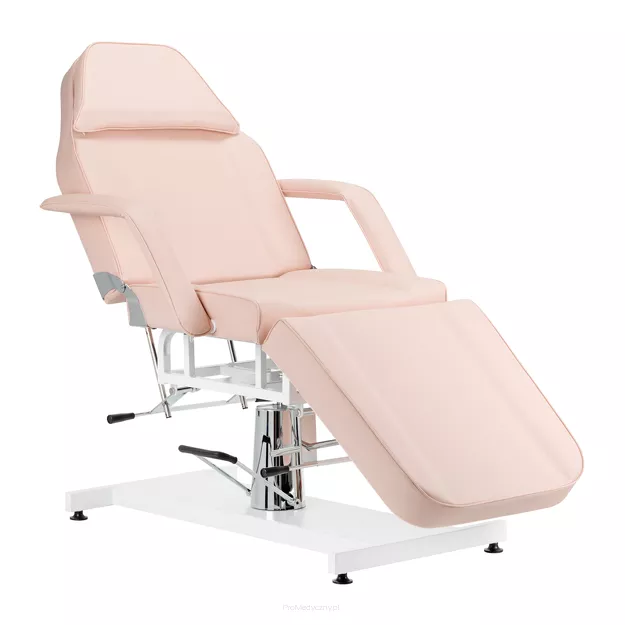 Fotel kosmetyczny hyd. Basic 210 różowy