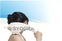 Masaż ramion masażerem Syogra