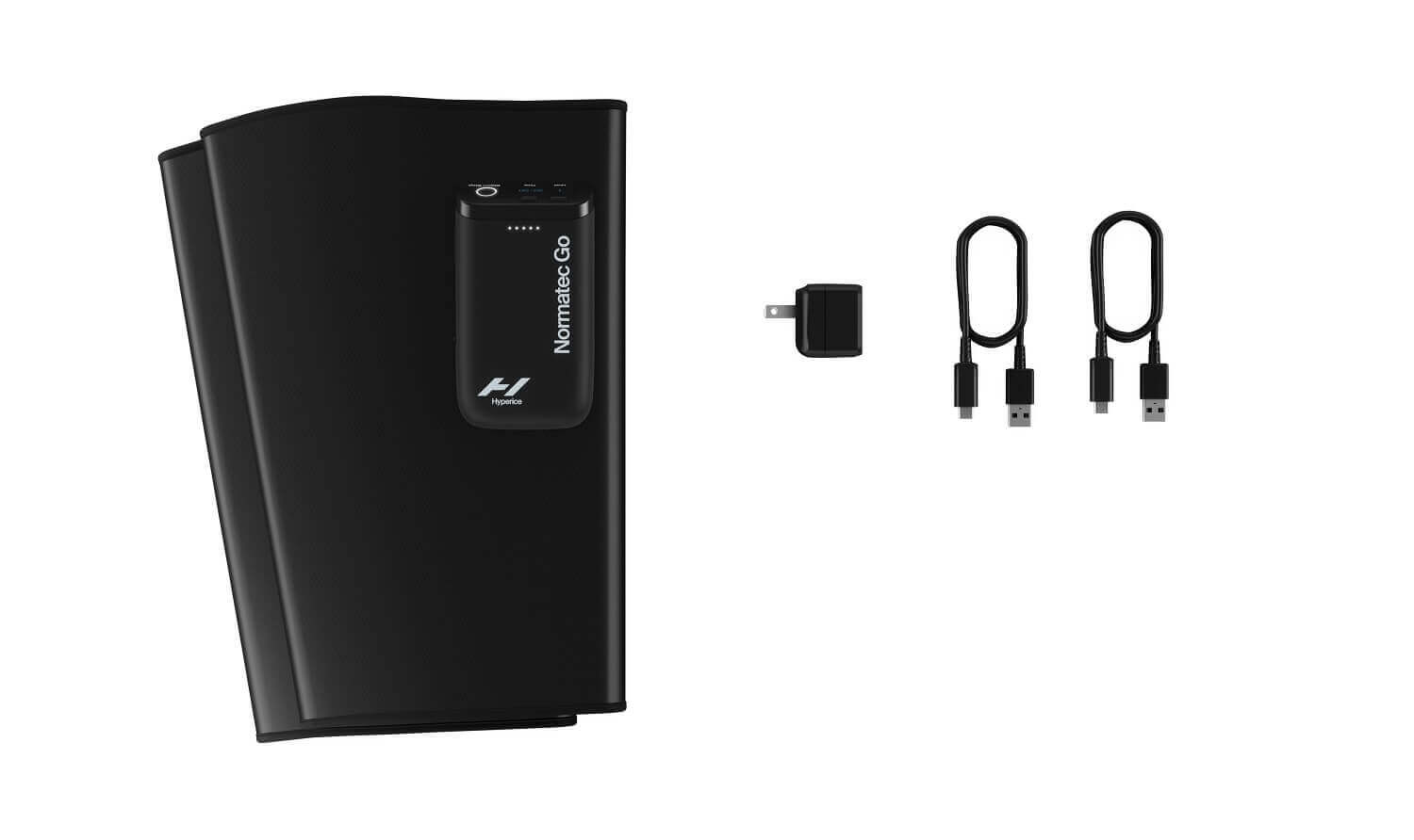 Normatec Go – zawartość zestawu