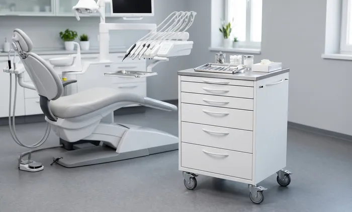 Asystor na kółkach - mobilny fundament bezpiecznego i ergonomicznego gabinetu