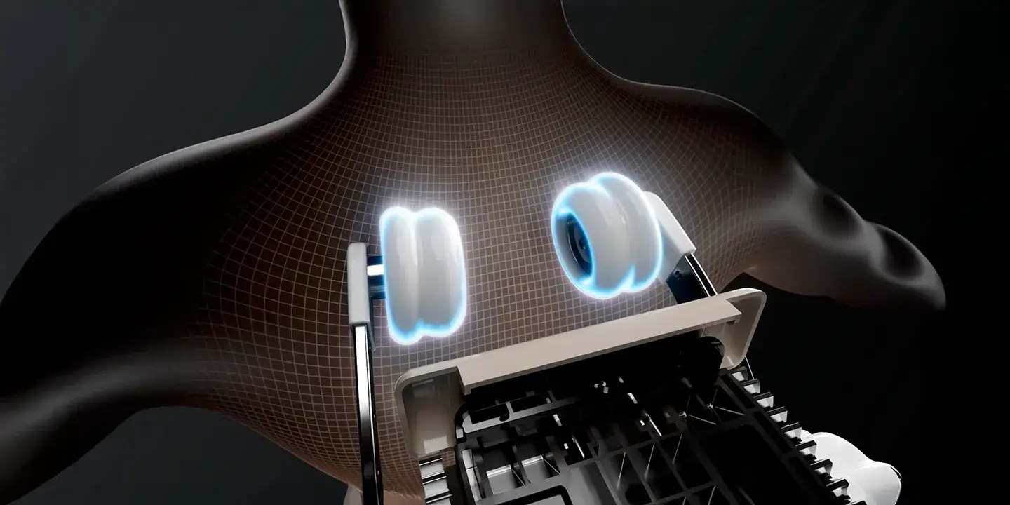 Mechanizm masujący 4D